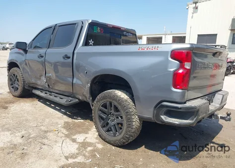 2021 Chevrolet Silverado 1500 4Wd Short Bed Lt Trail Boss из США, поврежденный, VIN 3GCPYFED0MG226448